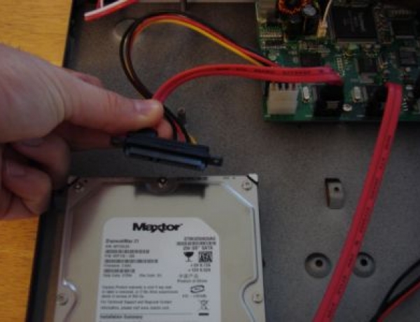 حل مشکل نشناختن هارد در DVR